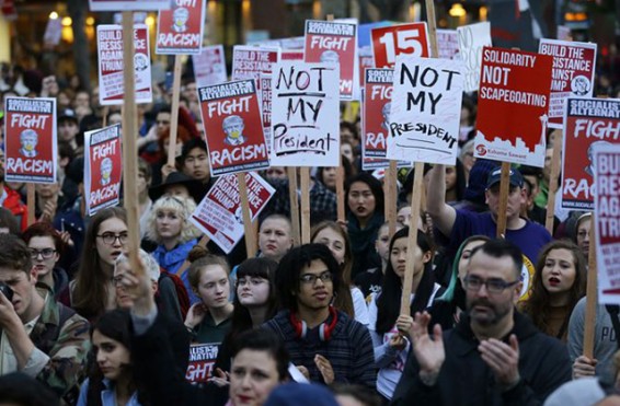 Բողոքի ակցիաներ՝ Թրամփի դեմ