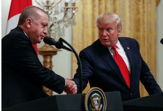 Эрдоган пригласил Трампа посетить Турцию