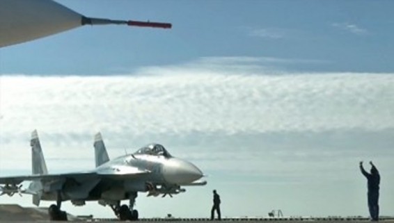 «Ադմիրալ Կուզնեցով»-ի ավիացիան ոչնչացրել է մի քանի տասնյակ ահաբեկիչ