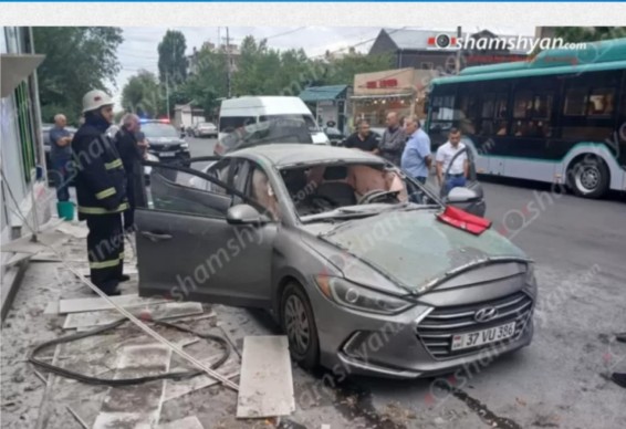 Երևանում պայթյnւն է տեղի ունեցել «Hyundai Elantra»-ում. կան տուժածներ