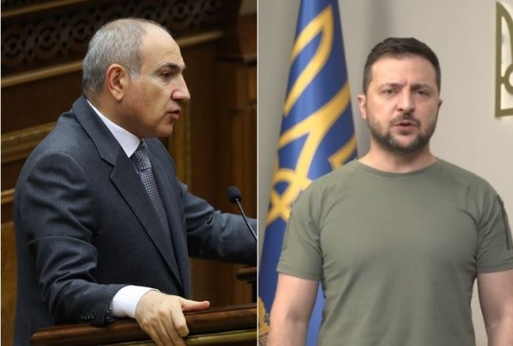 Пашинян поздравил Зеленского с Днем независимости, заявив об интересе Армении к развитию взаимовыгодных отношений с Украиной