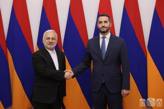 Ռուբեն Ռուբինյանն ընդունել է Իրանի ԱԳ նախարարի տեղակալին