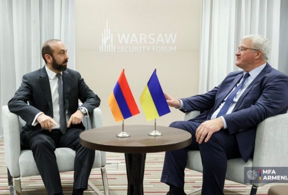 Главы МИД Армении и Украины обсудили развитие сотрудничества и отметили важность мира