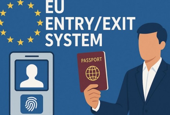 Новая система въезда/выезда в ЕС касается граждан Армении