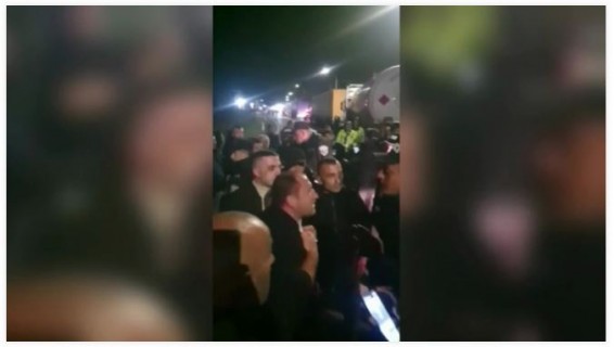 Армянские дальнобойщики перекрыли межгосударственные дороги, ведущие к границе Грузии