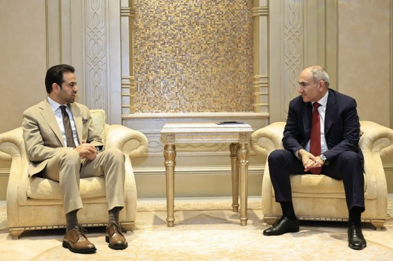 Փաշինյանը հանդիպել է «Զայեդ» մարդկային եղբայրության մրցանակի գլխավոր քարտուղարի հետ