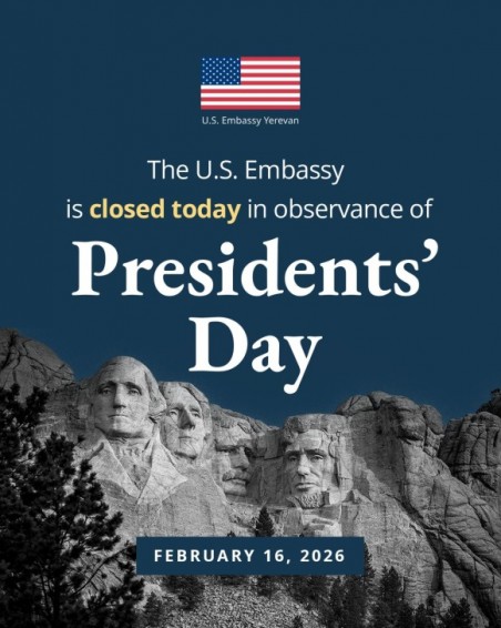 Երևանում ԱՄՆ դեսպանատունն այսօր փակ է
