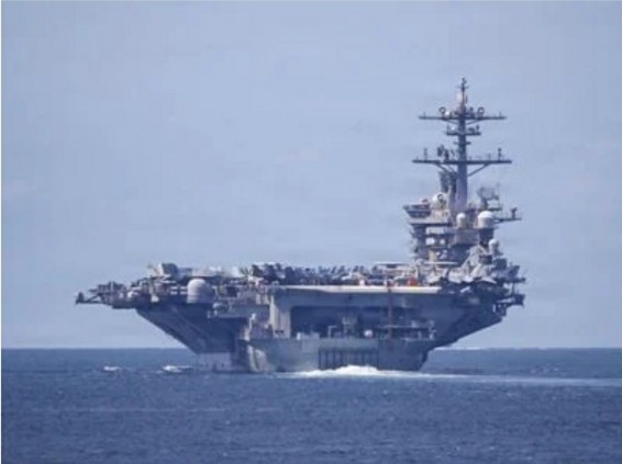 Իրանական բանակը հայտնել է ԱՄՆ-ի «Abraham Lincoln» ավիակրի ուղղությամբ հասցված հրթիռային հարվածների մասին