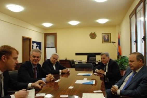 Լևոն Ալթունյանն ընդունել է իտալական հոլդինգի փոխնախագահին