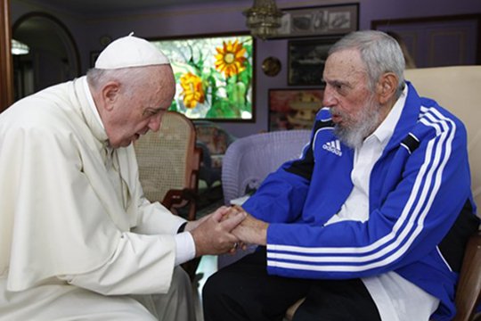 Հռոմի պապը ցավակցություն է հայտնել Ֆիդել Կաստրոյի մահվան կապակցությամբ