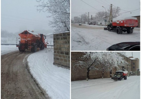 Նուբարաշենում ձնամաքրման աշխատանքներն իրականացվում են չդադարող ռեժիմով