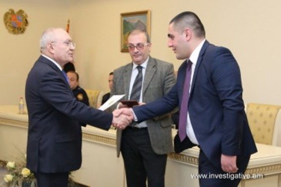 Արդարադատության ակադեմիան ավարտած շրջանավարտները ծառայության նշանակվեցին ՀՀ քննչական կոմիտեում