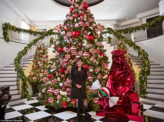 Քարդաշյան-Ջեներ ընտանիքի սուրբծննդյան տոնածառերը