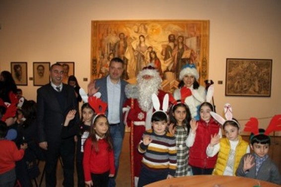 Beeline-ի հովանավորությամբ Գաֆէսճեան արվեստի կենտրոնում անցկացվեց ամանորյա մանկական տոնական ծրագիր