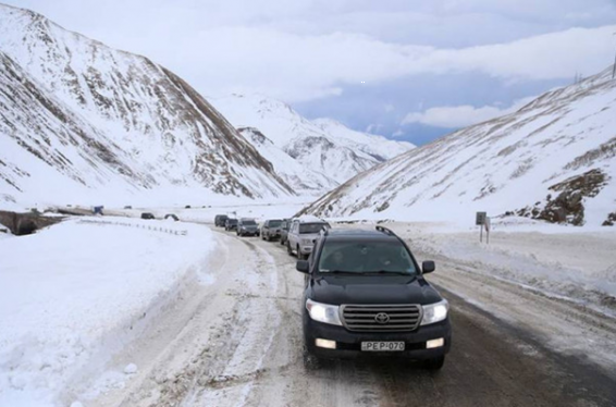 Ստեփանծմինդա–Լարս ավտոճանապարհը բաց է տրանսպորտային բոլոր միջոցների համար