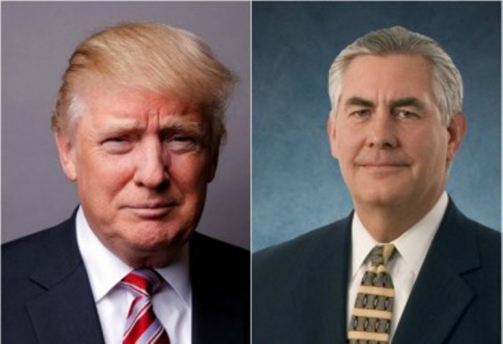 ԱՄՆ-ի հավանական պետքարտուղար Ռեքս Թիլերսոն է. Դոնալդ Թրամփ