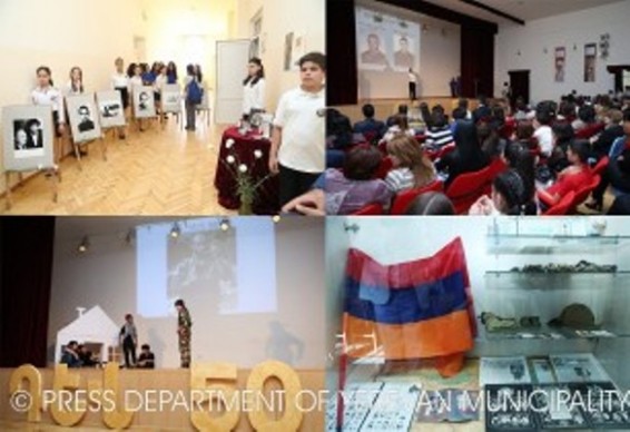 Զոհված ազատամարտիկ Դավիթ Սարապյանին նվիրված հուշ-երեկո է անցկացվել