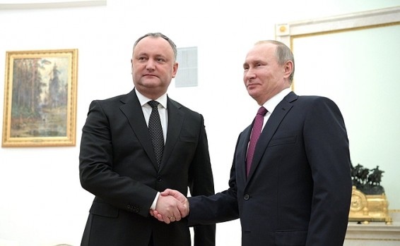 Переговоры с Президентом Молдовы Игорем Додоном