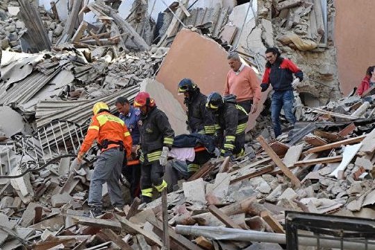 Իտալիայում հայտարարել են երկրաշարժի աղետալի հետևանքների մասին