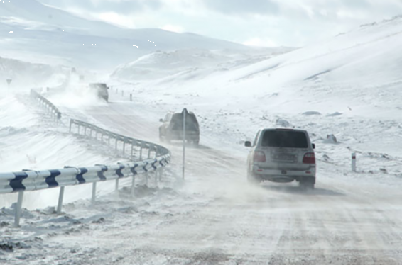 ՀՀ տարածքում ավտոճանապարհները հիմնականում անցանելի են