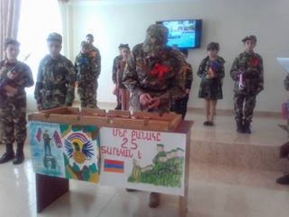 Հայոց բանակին նվիրված միջոցառումները Մասիս քաղաքում շարունակվում են