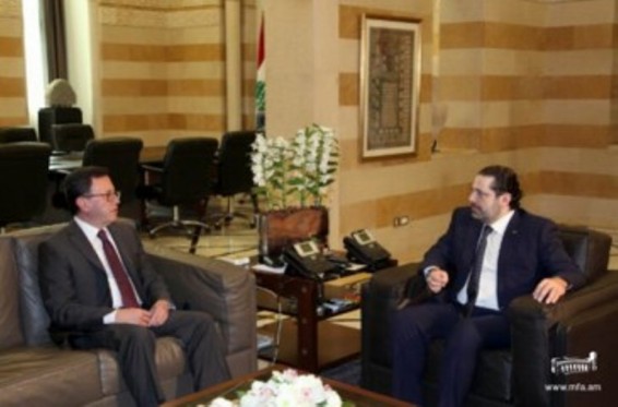 Դեսպան Մկրտչյանը Լիբանանի վարչապետի հետ քննարկել է զբոսաշրջության ծավալների ընդլայնման շուրջ համագործակցության հարցը