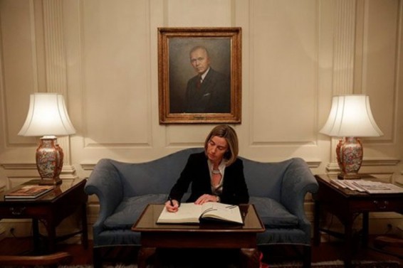 Մոգերինին հայտարարել է, որ ԱՄՆ-ը հավաստիացրել է իրեն Իրանի հետ գործարքի հանձնառության վերաբերյալ