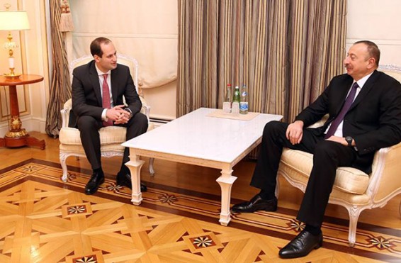 Իլհամ Ալիևն ու Միխայիլ Ջանելիձեն քննարկել են երկու երկրների համատեղ տրանսպորտային և էներգետիկ նախագծերը