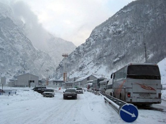 Լարսի ավտոճանապարհը բաց է տրանսպորտային բոլոր միջոցների համար