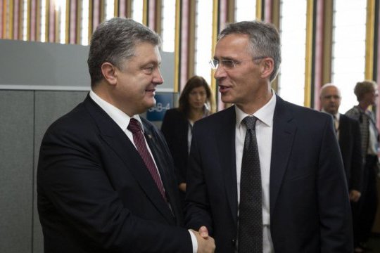 Պորոշենկոն և Սթոլթենբերգը քննարկել են իրավիճակը Դոնբասում