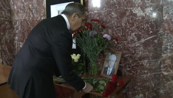 Сергей Лавров посвятил Виталию Чуркину стихи