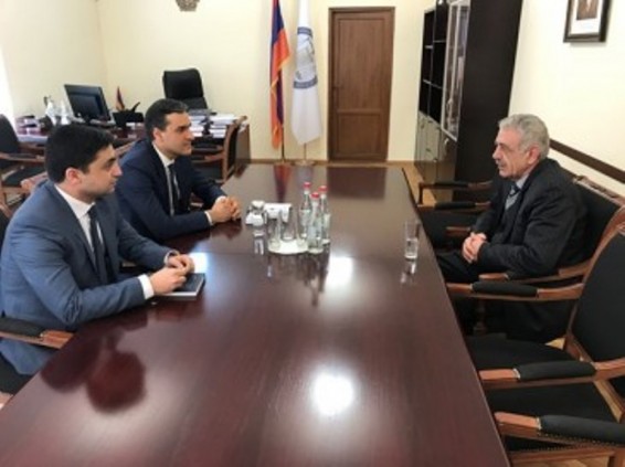 Տեղի է ունեցել Արման Թաթոյանի հանդիպումը Շահին Միրզոևի հետ