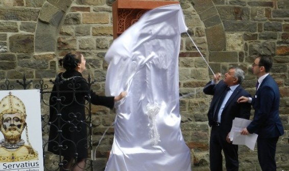 Photo. Հայկական խաչքարի բացում Նիդերլանդների Մաստրիխտ քաղաքում