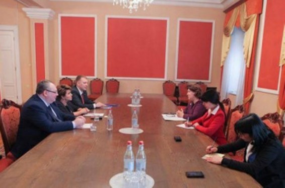 Հերմինե Նաղդալյանն ընդունել է «Ռոսսոտրուդնիչեստո»-ի ղեկավարությանը