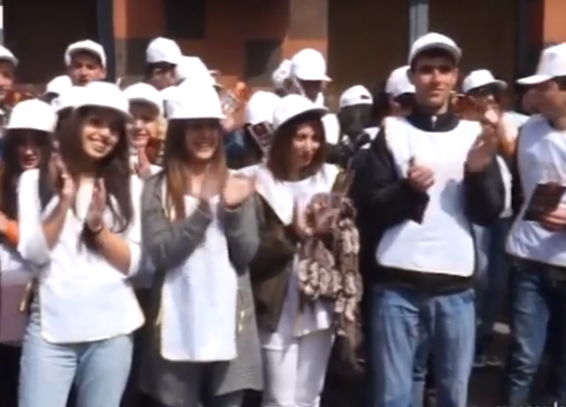 Video. Մայրաքաղաքում իրականացվել է Ծառուկյան դաշինքի 15 առաջնահերթ քայլերի իրազեկման ակցիա