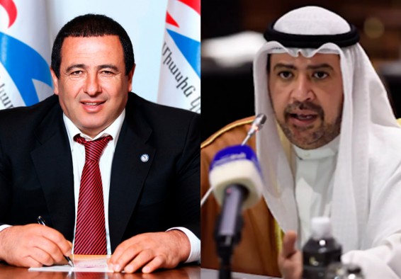 Շեյխ Ահմեդ Ալ -Ֆահադ Ալ-Սաբահը ուղերձ է հղել Գագիկ Ծառուկյանին