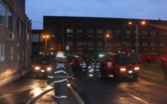 Հրդեհ «Էրեբունի» ԲԿ-ում