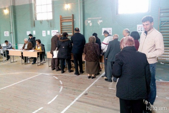 Սարքի խափանում Արաբկիրի 4/39 ընտրատեղամասում