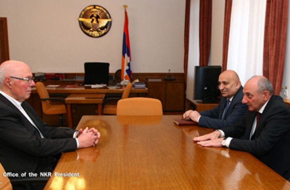 Բակո Սահակյանն ընդունել է Ռոբերտ Այդաբիրյանին և Վասպուրակ Կարապետյանին