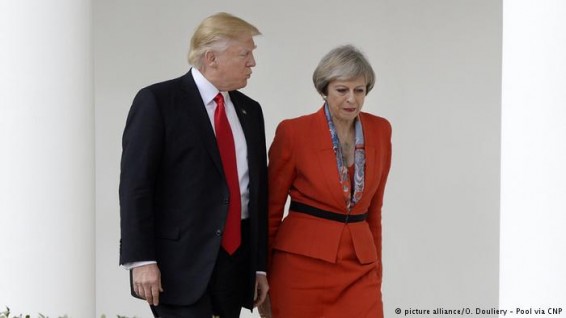 Трамп и Мэй договорились убедить Путина отказаться от поддержки Асада