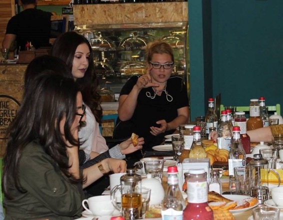 Հանդիպում «Health and Development» հիմնադրամի Ծխախոտի դեմ  պայքարի ծրագրի համակարգող Օլգա Կնորեի հետ