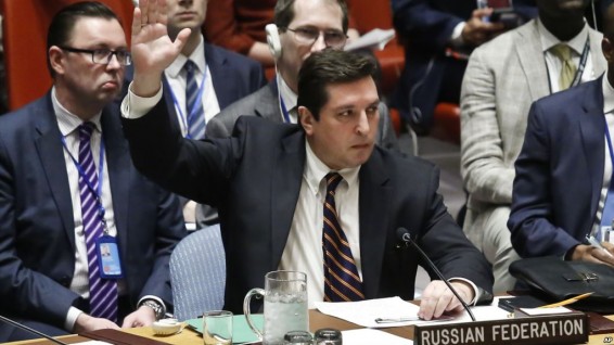 Россия заблокировала предложенное США заявление Совета Безопасности