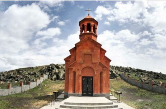 Ջավախքում օծվել է նորակառույց Սուրբ խաչ եկեղեցին