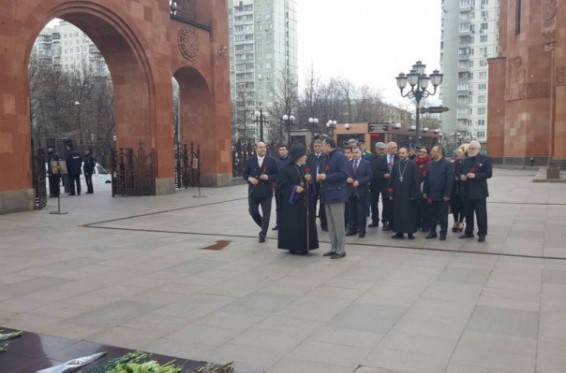 Մոսկվայում Հայոց ցեղասպանության 102-րդ տարելիցին նվիրված միջոցառումներ են անցկացվել