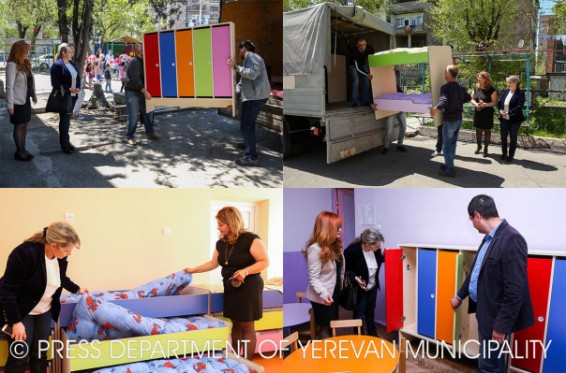 2017թ. Երևանի համայնքային ենթակայության մանկապարտեզները կստանան 8703 միավոր նոր գույք. քաղաքապետարան
