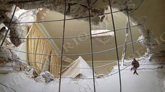 Photo. Հալեպում պայթյունից վնասվել է հայկական ծերանոցի շենքը