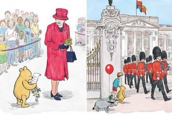 Վինի Թուխն առաջին անգամ հանդիպել է Եղիսաբեթ II-ի հետ