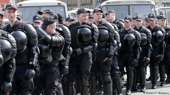 В Петербурге на акции протеста 
