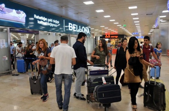 2016թ.-ին Թուրքիա մուտք գործած օտարերկրացիների թիվը նվազել է 29 տոկոսով