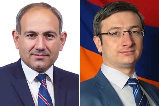 «Ելք» դաշինքի ԱԺ խմբակցության ղեկավար է ընտրվել Նիկոլ Փաշինյանը, քարտուղար՝ Գևորգ Գորգիսյանը